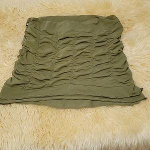 Nectar creations Army green mini skirt